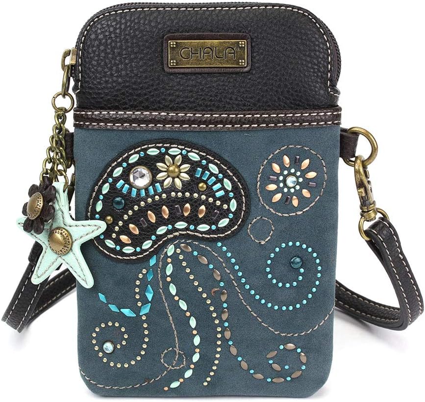 CHALA Dazzled Cell Phone Crossbody Purse front view