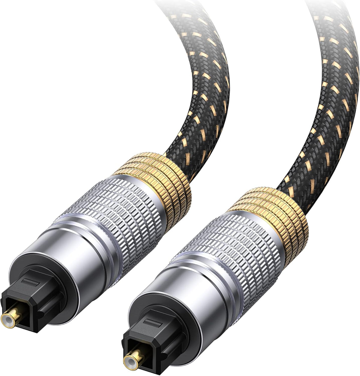Cable Matters Premium Optical Audio Cable 6ft front view