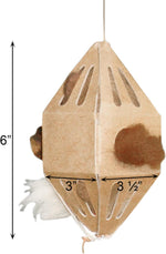 Green Bird geometric paperboard nesting holder showing hexagonal design