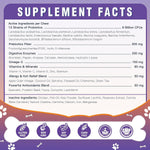 Authentic USA-imported Dr. Foster multi-action prebiotic and probiotic bites for puppies and adult dogs.