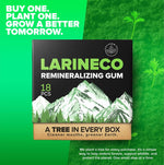 Eco friendly mountain design packaging of Larineco peppermint gum