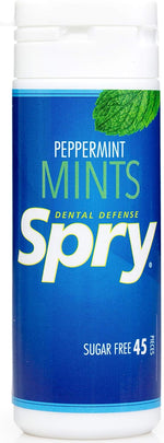 Spry Xylitol Breath Mints Sugar Free, Peppermint, 240 Count - Pack of 1 | Natural, Non-GMO, Gluten-Free for Cavities, Bad Breath Freshening, Dry Mouth, Promote Oral Health, Increase Saliva Production - Image 14