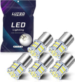 LUYED 1156 LED white replacement bulbs front packaging view