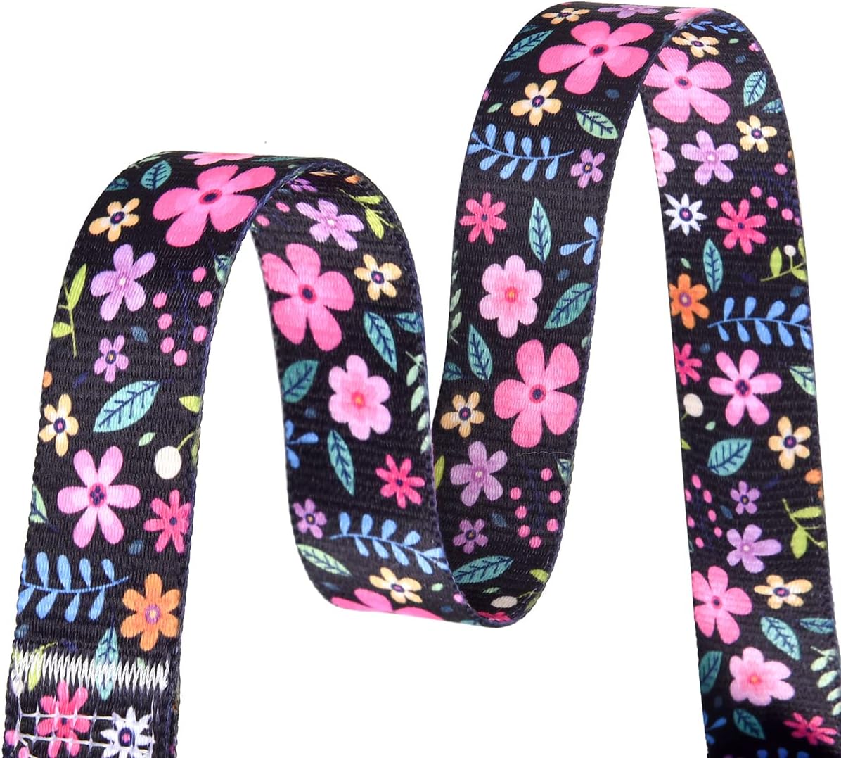 Mihqy matching dog leash and bohemian collar set layout