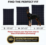 Chew Proof Dog Crate Pad - Indestructible Durable Crate Pad for Aggressive Chewers, Quilted Washable Waterproof Tough Kennel Mat, Replacement for Cage Tray, Indoor & Outdoor, 22"x16", Black - Image 9