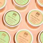 Back label view of the Pixi glow kit showcasing usage instructions.