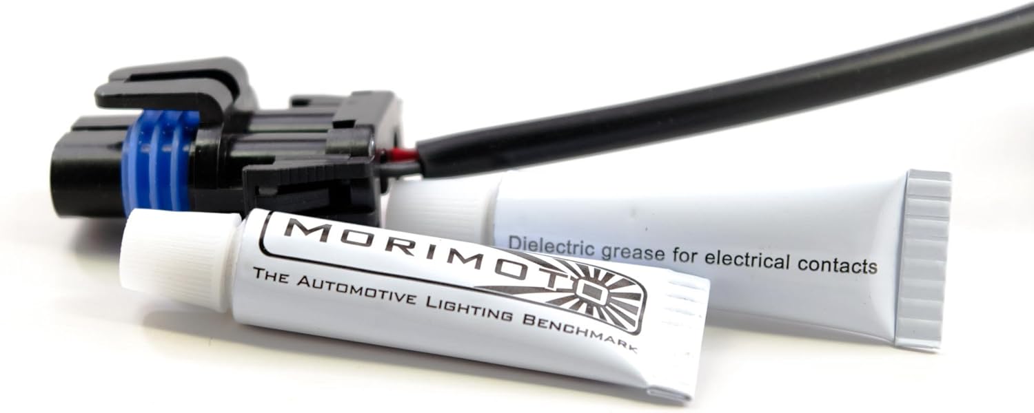 Morimoto LectricLube Dielectric Bulb Grease front view tube for automotive lighting protection
