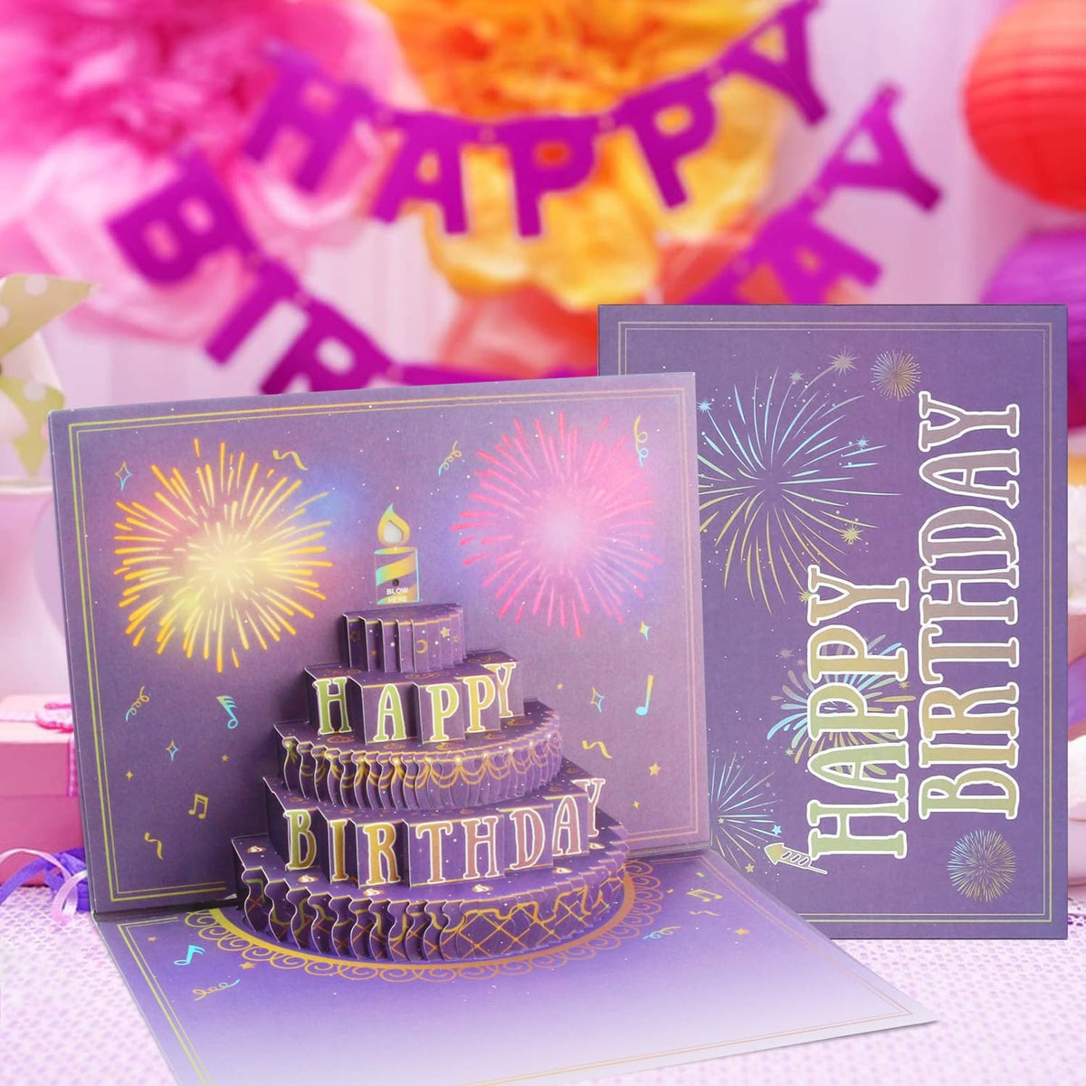 XTF2015 fireworks card close up details
