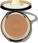 Milani matte contour powder open compact showing golden brown shade