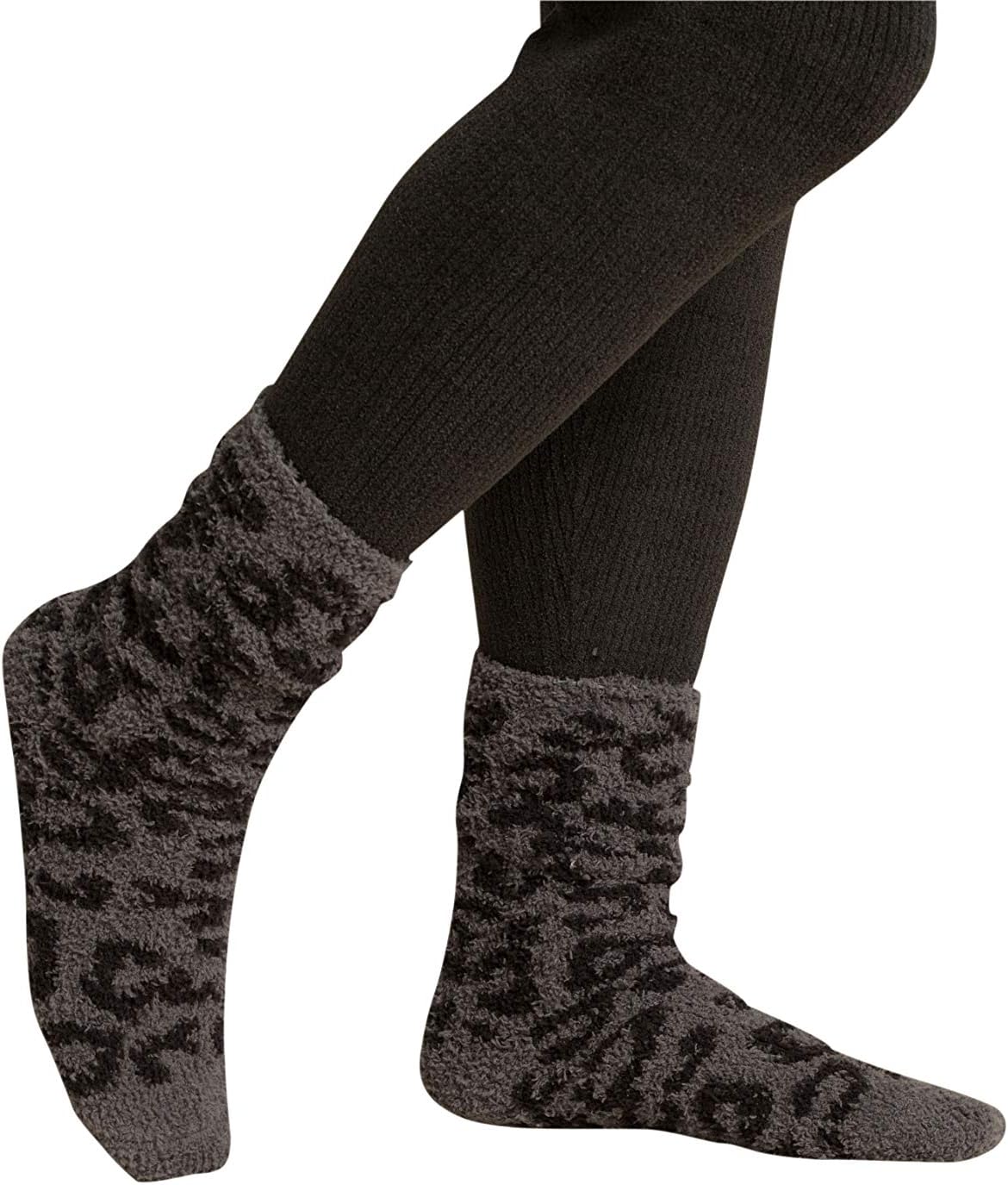 Close-up view of the ultra soft plush microfiber knit texture.