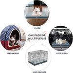 VANKEAN orthopedic dog mat for joint relief in use