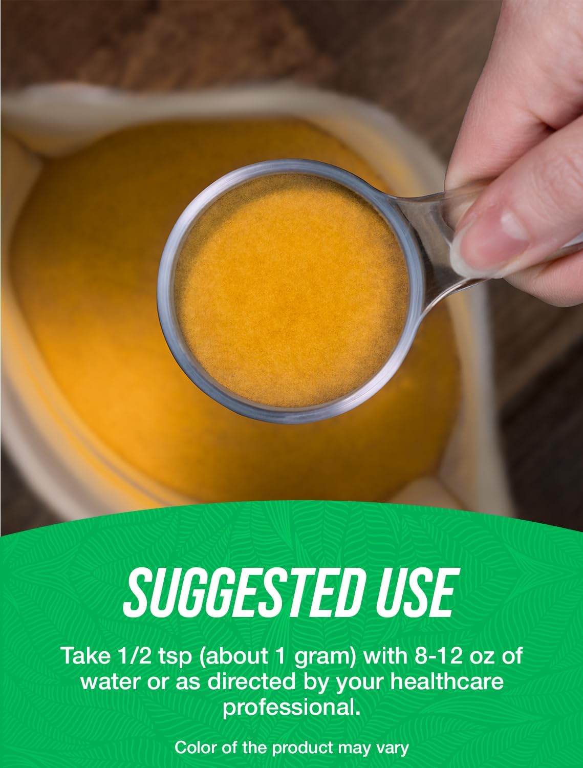 Authentic USA imported BulkSupplements Turmeric Extract Powder 95 percent curcuminoids.