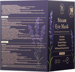 16 Pack Lavender Steam Eye Mask for Dryness, Puffiness, Strain & Relaxation, Heated Eye Mask for Sleep & Travel, Self-Heating & Disposable Warm Compress, Travel Essentials, Relaxation Gifts for Women - Image 9