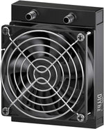 Water Cooling Computer Radiator, 12 Pipe Aluminum Heat Exchanger Liquid Cooling Radiator Heat Sink 240mm for CPU PC Laser Water Cool System DC12V Black with Tube - Image 13