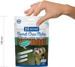 Taurine enriched salmon flavored ferret chew treats