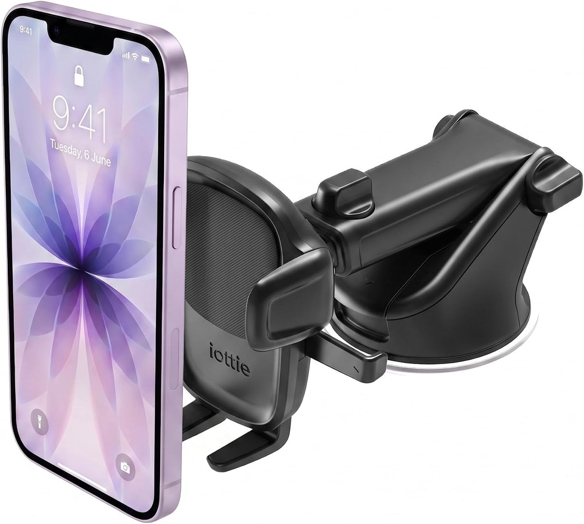 iOttie Easy One Touch 5 Signature Dash Windshield Mount front view