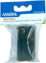 Marina Slim Filter Intake Strainer Sponge front view aquarium accessory