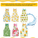 SULIKJHUI lightweight polyester bird diapers emphasizing the leakproof inner fabric layer