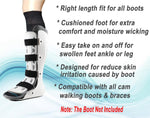 LORVVDE cast socks showing extra-wide non-binding top cuff design