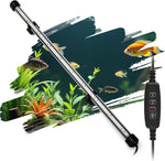 LED Submersible Aquarium Light 4W Underwater Fish Tank Light with Blue White&Blue and White Three Light Modes Timer Automatic On/Off and Dimmer Brightness Adjustable (7.5inch) - Image 10