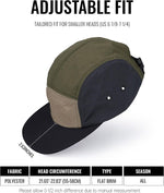 Clape baseball cap fabric texture closeup