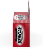 Back of Bengay Ultra Strength cream packaging with usage instructions