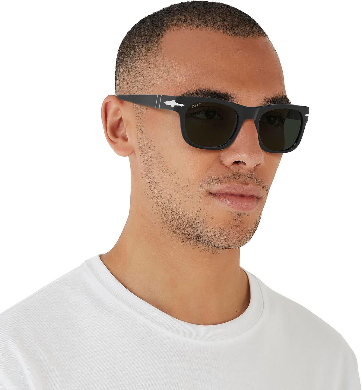 Persol branded protective case and cleaning cloth