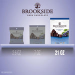 BROOKSIDE Dark Chocolate, Acai and Blueberry Flavored Snacking Chocolate Bag, 21 oz - Image 4