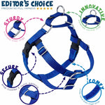Dual connection rings on front and back of harness