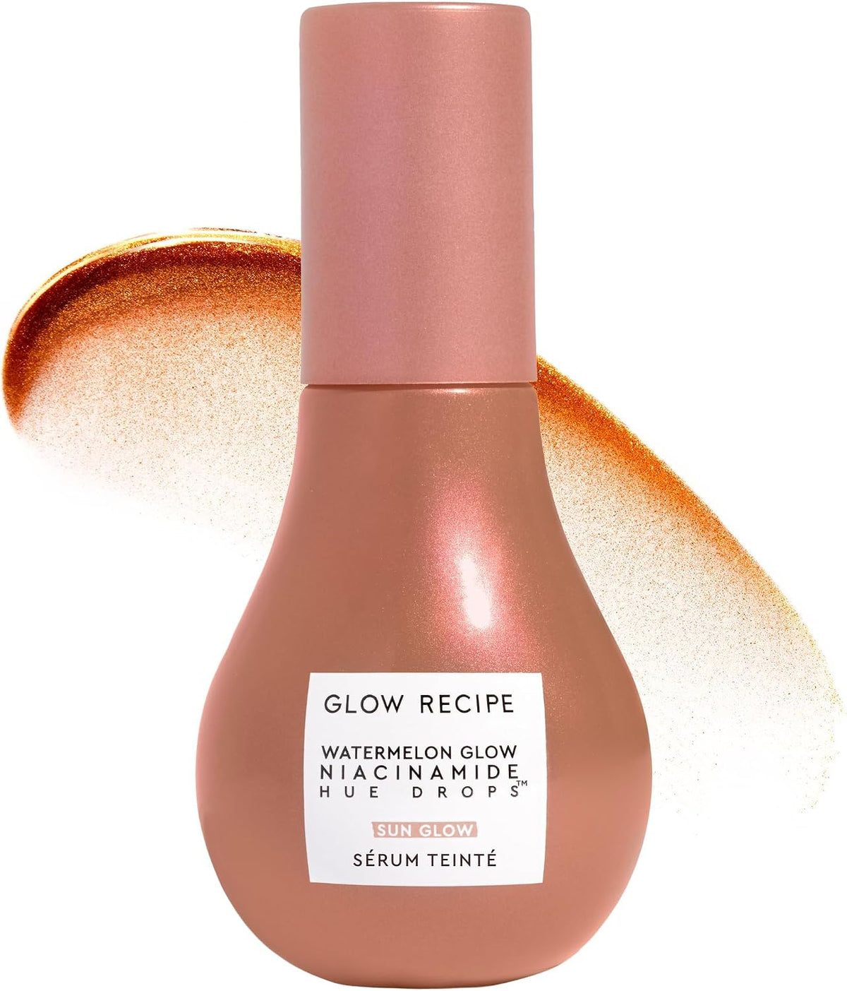 Glow Recipe Hue Drops - Mini Tinted Face Serum - Bronzing Drops to Brighten & Hydrate - Skincare Makeup Primer & Liquid Highlighter to Blur Pores for a Radiant, Even Skin Tone - Sun Glow (15ml) - Image 10