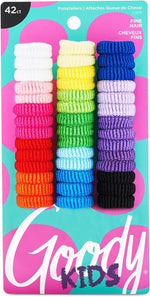 Goody kids ouchless tiny terry ponytailers front view packaging