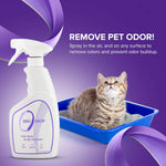 Zero Odor multi cat household litter box freshener spray