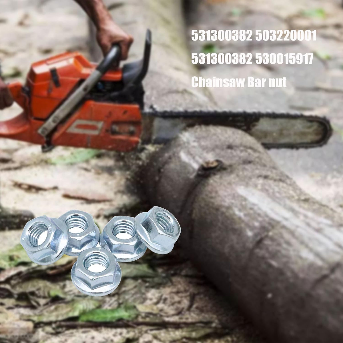Tormurbutl replacement bar nuts pack of five
