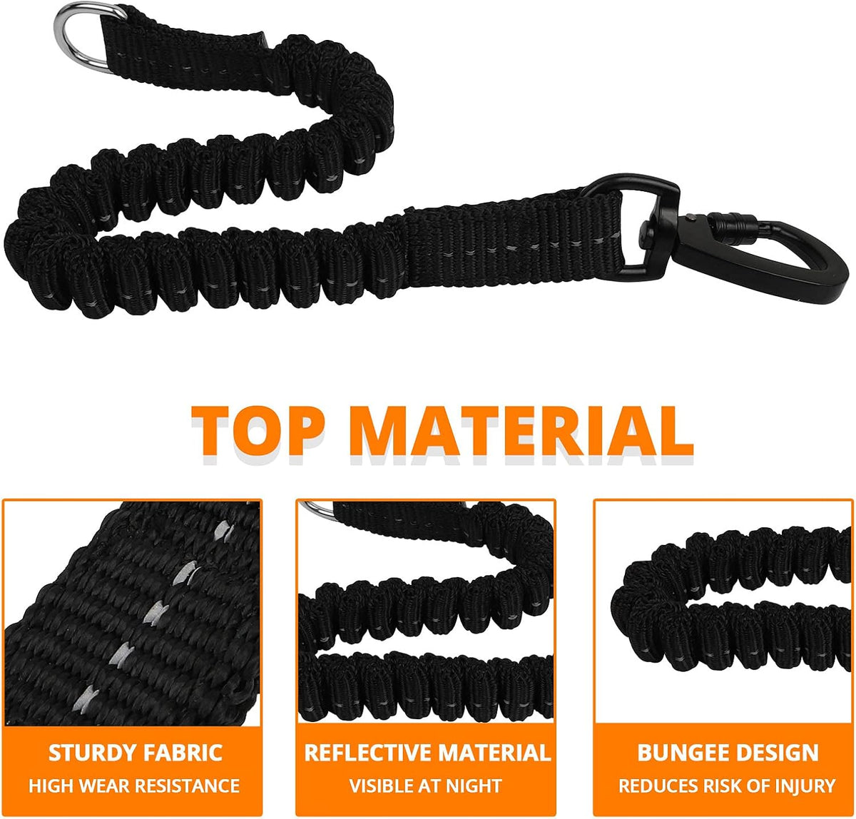 Jenico heavy duty rope leash reflective threads