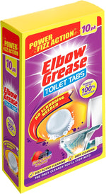 Elbow Grease toilet tablets berry front view packaging