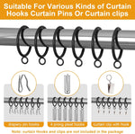 1.5 inch curtain sliding eyelet rings