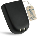WirelessFinest Replacement Battery front view showing premium gold contacts for office wireless headsets.