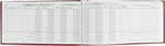 Hardcover aviation logbook instructor endorsement section