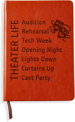 LBWCER Theatre Life Notebook front view journal