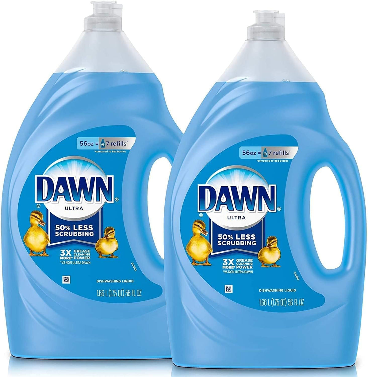 Dawn Ultra Dish Soap Refill Jug, Large Size Original Blue Liquid Dishwashing Detergent, Powerful Dish Soap for Grease, 51.5 oz - Image 15