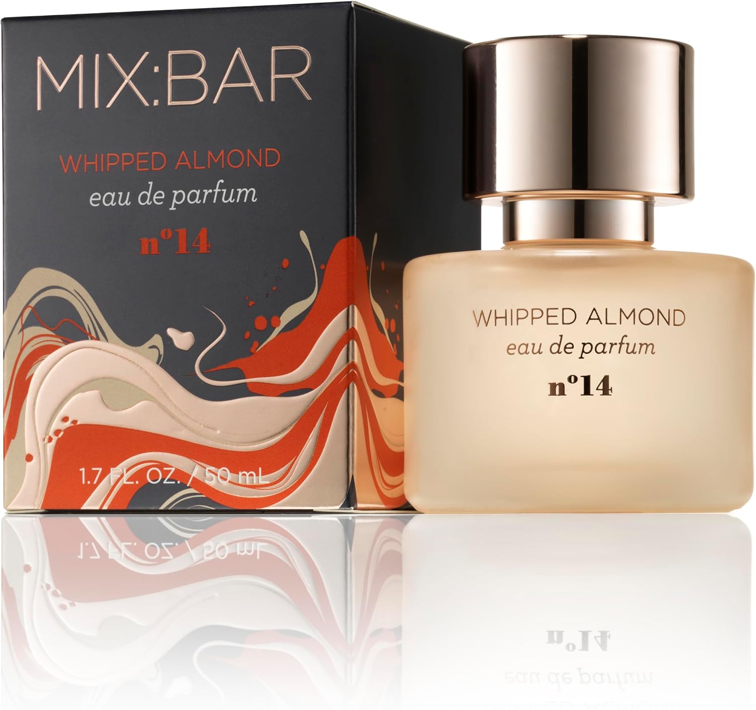 Mix:bar Whipped Almond perfume front view commercial bottle