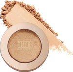 Milani The Multitasker Face Powder in Tan front view compact packaging.