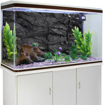 AWERT rocky fish tank backdrop with double-sided adhesive tape.