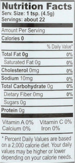 Colgin liquid smoke nutritional ingredients label closeup