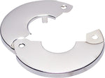 Installed chrome pipe cover illustration