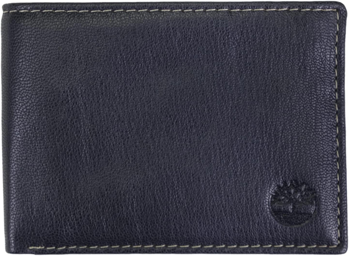 Timberland Men's Genuine Leather Passcase Security RFID Wallet - Image 9