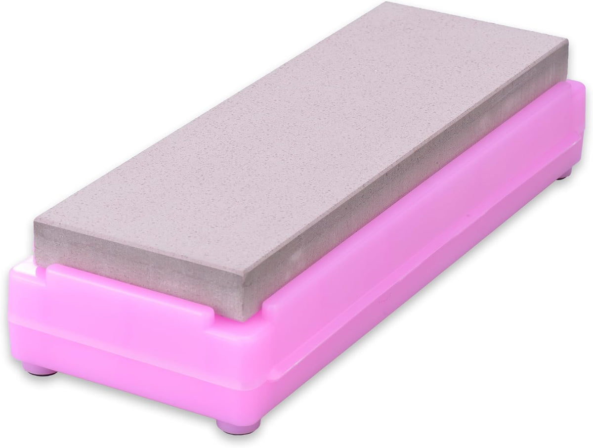 Shapton Kuromaku ceramic whetstone front view in storage case