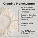 Informed Sport certified logo and third party tested seals on imported supplement