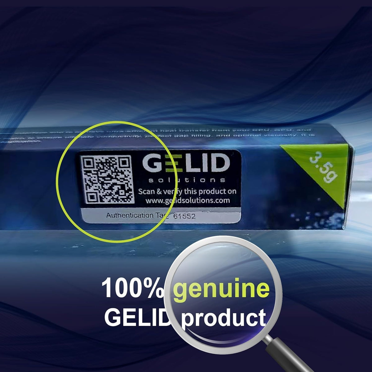 Gelid Solutions GC-4 thermal paste syringe scale perspective