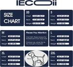 IECOii dog lifevest interior view displaying the breathable quick drying mesh lining.